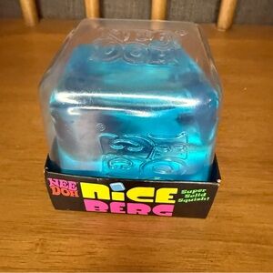 Nee Doh Nice Berg Blue Squishy Toy